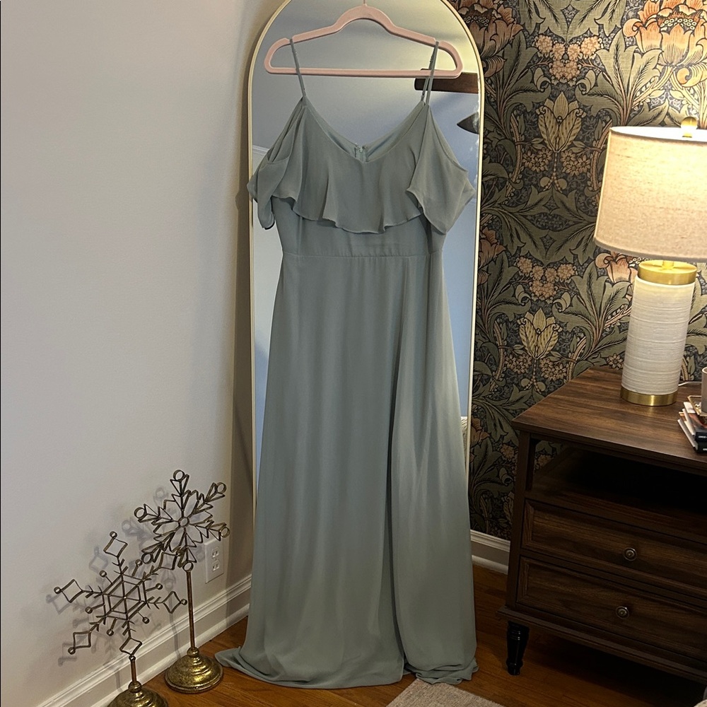 Birdy Grey Sage Green Maxi Dress - Picture 6 of 8
